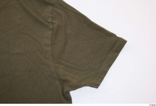 Danas Clothes  342 army clothing olive green crew-neck t-shirt…